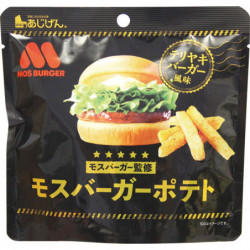 Savory Snacks Mos Burger Potato Teriyaki Flavour Ajigen