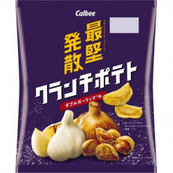 Chips Crunchy Double Garlic Flavour Calbee