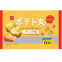 Savory Snacks Bite Sized Potato Cheese Flavor Maru Oyatsu Company
