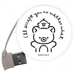 Hub USB Line Art Rilakkuma Style