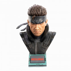 Bust Statue Snake Metal Gear Solid The Twin Snakes Grand Bust Scale