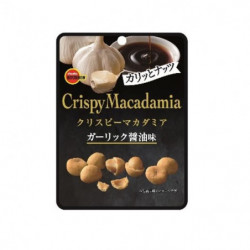 Biscuits Salés Saveur Ail et Sauce Soja Crispy Macadamia Bourbon