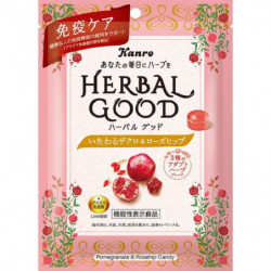 Candy Pomegranate and Rosehip Herbal Good KANRO