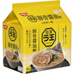 Instant Noodles Pack Shirao Tonkotsu Shoyu Ramen Nissin Foods