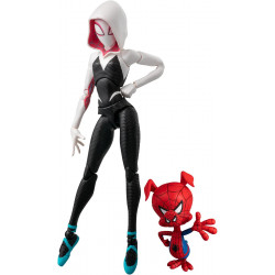 Figurines Set Spider-Gwen & Spider-Ham Into the Spider-Verse
