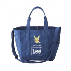 Tote Bag W Navy Pokémon Monpoké x Lee