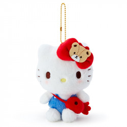 Plush Keychain Hello Kitty Otomodachi Corde