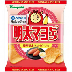 Chips Saveur Mentaiko Bœuf Mayo Yamayoshi Seika
