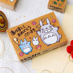 Stamp Hagoita To Koma My Neighbor Totoro 2023 New Year