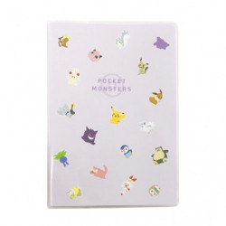 Notebook Monthly B6 Purple Chirashi Pokémon
