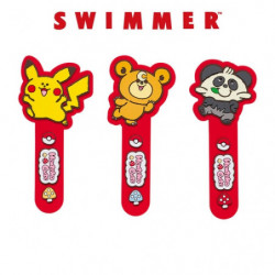 Cable Holders Set Pokémon Henteko Cute x Swimmer