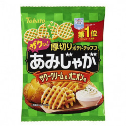 Potato Chips Sour Cream Onion Flavour Amijaga Tohato