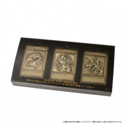 Metal Relief Cards Set Dragons And Magician God Yu-Gi-Oh!