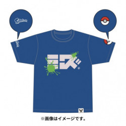 T-Shirt 140 Type Eau Splatoon × Pokémon