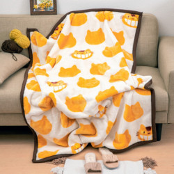 Blanket Catbus Silhouette 03 My Neighbor Totoro
