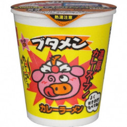 Cup Noodles Curry Ramen Butaman Oyatsu Company