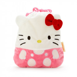 Kinchaku Pouch With Candy Hello Kitty
