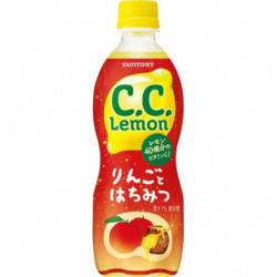 Plastic Bottle CC lemon apple and honey 500ml Suntory