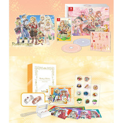 Game Rune Factory 3 Special Super Limited Edition Dream and Wedding Collections Famitsu DX pack 3D crystal set Nintendo Switch