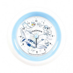Round Alarm Clock White Ver. Pokémon Colors