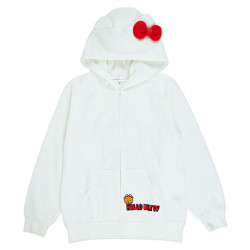 Hoodie With Ears L Hello Kitty