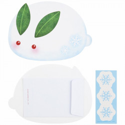 Envelope Snow Rabbit Sanrio