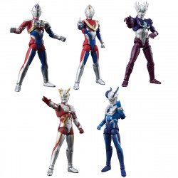 Figurines Set Chodo Alpha Ultraman 3