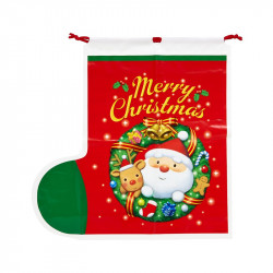 Christmas Sock-Shaped Wrapping Bag LL Sanrio