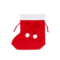Christmas Boot-Shaped Wrapping Bag L Sanrio