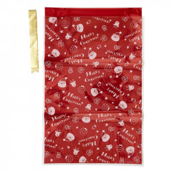 Christmas Wrapping Bag L Red Sanrio