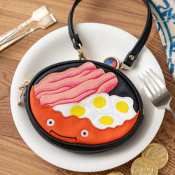 Wallet Calcifer Bacon And Eggs Howl's Moving Castle