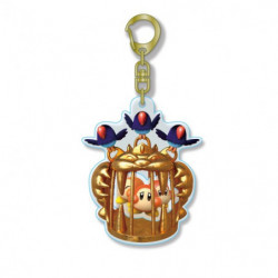 Keychain Waddle Dees In Cage Kirby and the Forgotten Land
