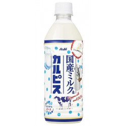 カルピス 国産ミルク&カルピス P500ml【11/01 新商品】
