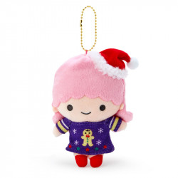 Peluche Porte-clés Little Twin Stars Lala Sanrio Christmas Sweater Design