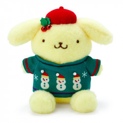 Peluche Pompompurin Sanrio Christmas Sweater Design