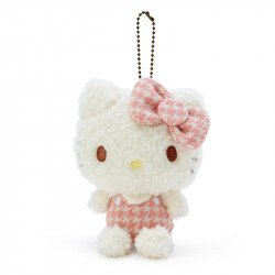 Plush Keychain Hello Kitty Sanrio Sweet Check