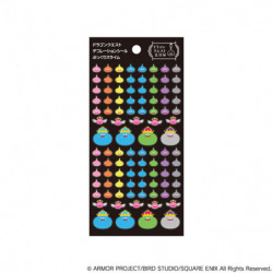 Decoration Sticker 3 puffy slime Dragon Quest