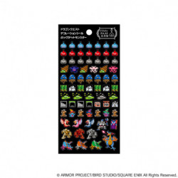 Decoration Stickers 4 puffy dot monster Dragon Quest