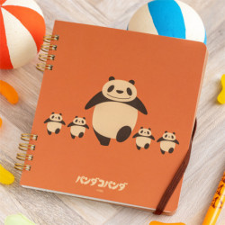 Ring Notebook Orange Ver. Panda! Go Panda!