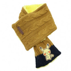 Écharpe en tricot Pikachu Pokémon Monpoké