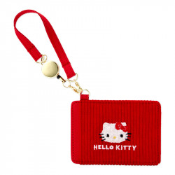 Pass Case with reel Hello Kitty Sanrio Classic