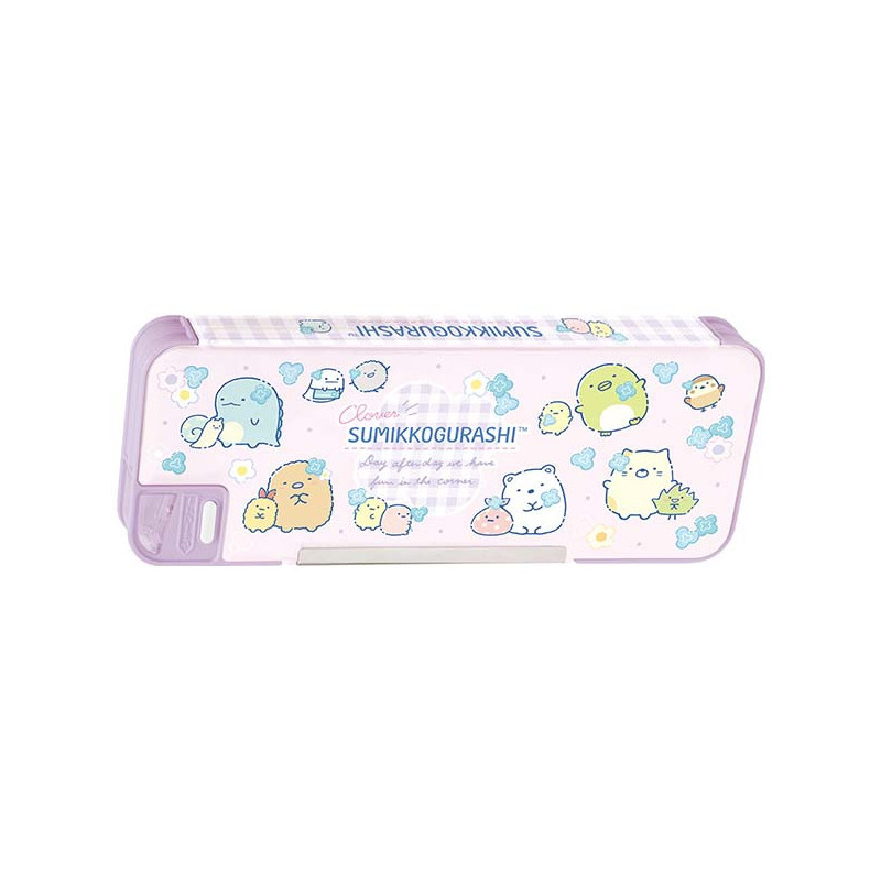 Soft Pencil Case Pink Ver. Sumikko Gurashi Clover - Meccha Japan