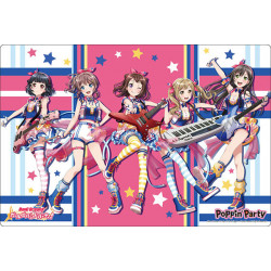 Rubber Playmat Poppin' Party Vol. 552 BanG Dream! Girls Band Party