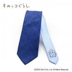 Cravate Bleu Marine Sumikko Gurashi