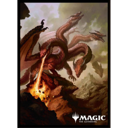 Card Sleeves Dominaria United Shivan Devastator MTGS 235 Magic The Gathering