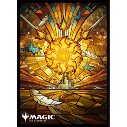 Card Sleeves Dominaria United Flat Ground Stained Glass MTGS 237 Magic The Gathering