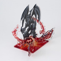 Support Acrylique Dragon Sombre Métallique aux Yeux Rouges Yu-Gi-Oh! Dramatic Acrylic Dimension