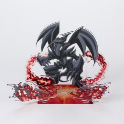 Support Acrylique Dragon Sombre Métallique aux Yeux Rouges Yu-Gi-Oh! Dramatic Acrylic Dimension