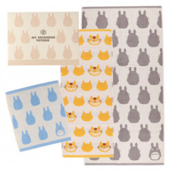 Towel Gift Set Totoro Silhouette N WT1P FT1P and BT1P My Neighbor Totoro