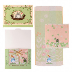 Towel Gift Set Spring Field WT1P and FT1P My Neighbor Totoro